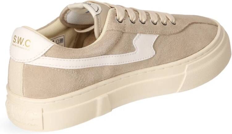 S.w.c. Stepney Workers Club Suède sneaker met cupzoolconstructie
