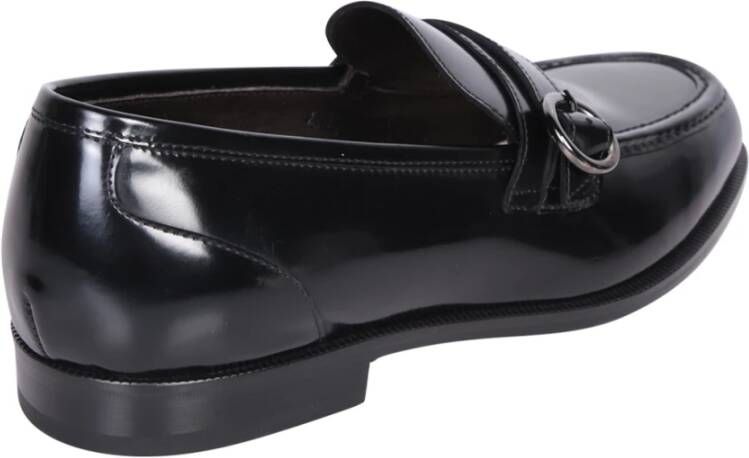 Tagliatore Heren Schoenen Loafer Zwart Aw23