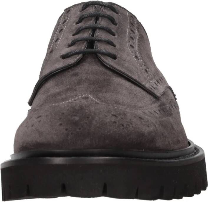 Tagliatore Platte schoenen Grijs Gray Heren