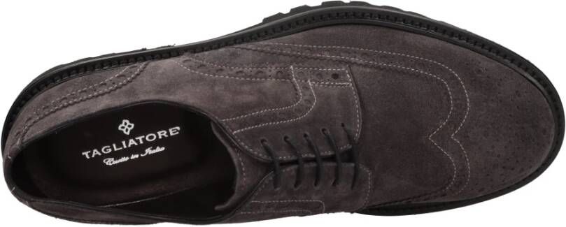 Tagliatore Platte schoenen Grijs Gray Heren