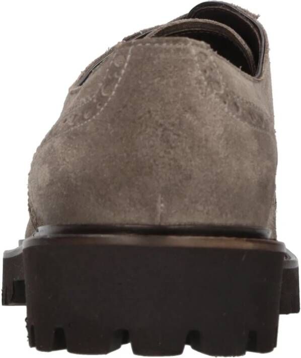 Tagliatore Platte schoenen Grijs Gray Heren