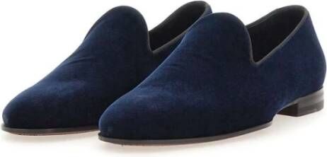 Tagliatore Platte schoenen voor vrouwen Blue Heren