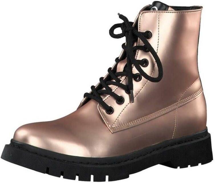tamaris Lage hakken roze metallic Roze Dames
