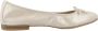 Tamaris Ballerina's Feestelijke schoen trouwschoen flats met mooie metallic glans - Thumbnail 8