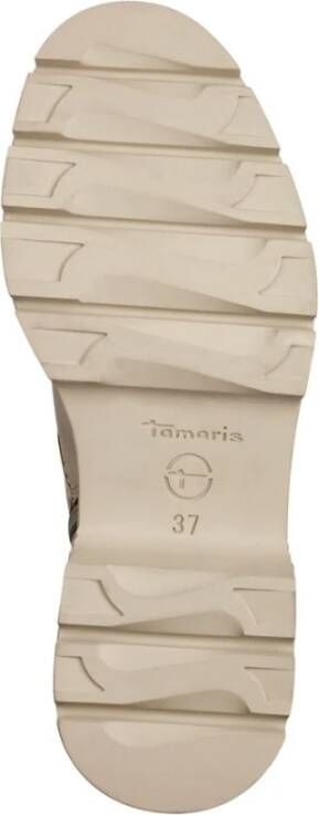 Tamaris Beige Casual Gesloten Booties