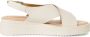 Tamaris Beige Casual Platte Open Sandalen Beige Dames - Thumbnail 6