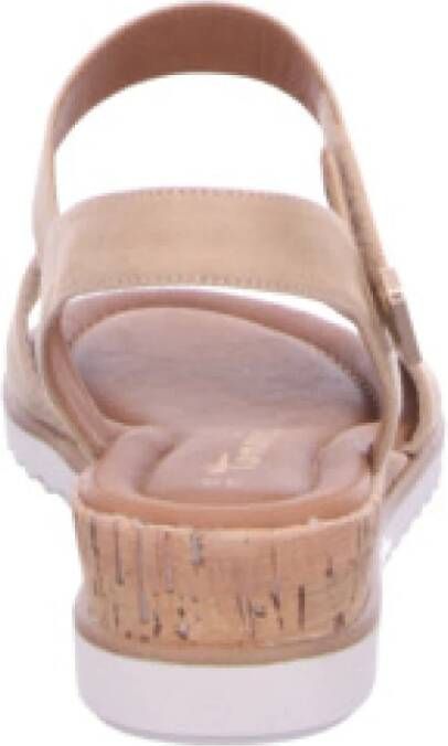 Tamaris Beige Damesandalen Stijlvol en Comfortabel