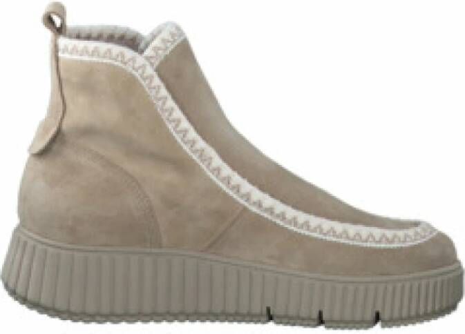 Tamaris Beige Dameslaarzen Weerbestendig en Stijlvol