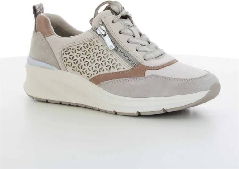 tamaris Beige Damesschoenen Beige Dames