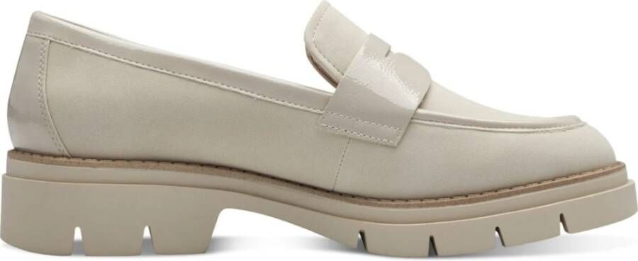 tamaris Beige Gesloten Loafers voor Vrouwen Beige Dames