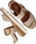 Tamaris Beige Suède Comfort Sandaal met Leren Voetbed Beige Dames - Thumbnail 12