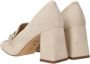 Tamaris Beige Suède Pump met Gouden Detail Beige Dames - Thumbnail 14