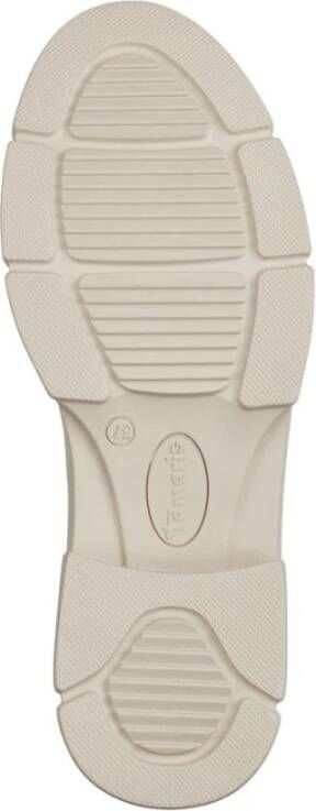 Tamaris Beige Veterlaars met Veters