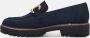 Tamaris Blauwe Platte Schoenen Ronde Neus Blue Dames - Thumbnail 6