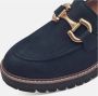 Tamaris Blauwe Platte Schoenen Ronde Neus Blue Dames - Thumbnail 8