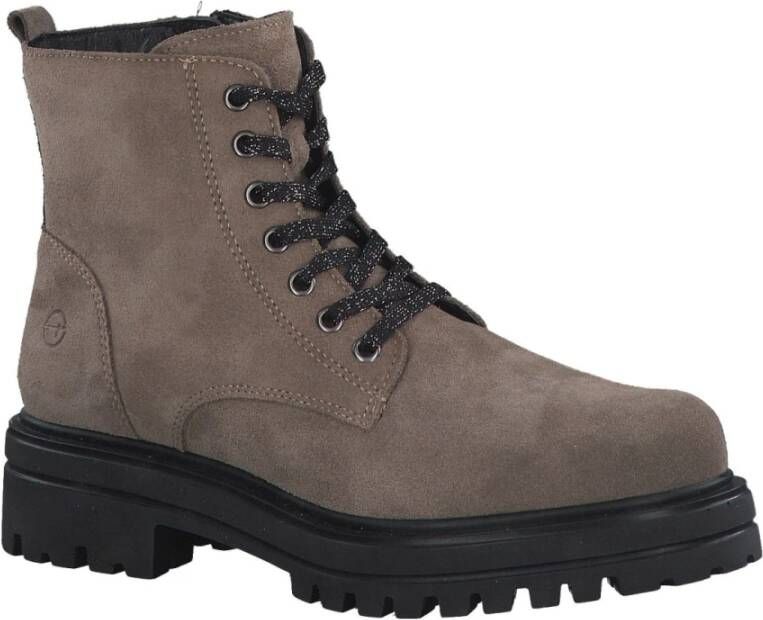 tamaris Bruine casual gesloten laarsjes Bruin Dames