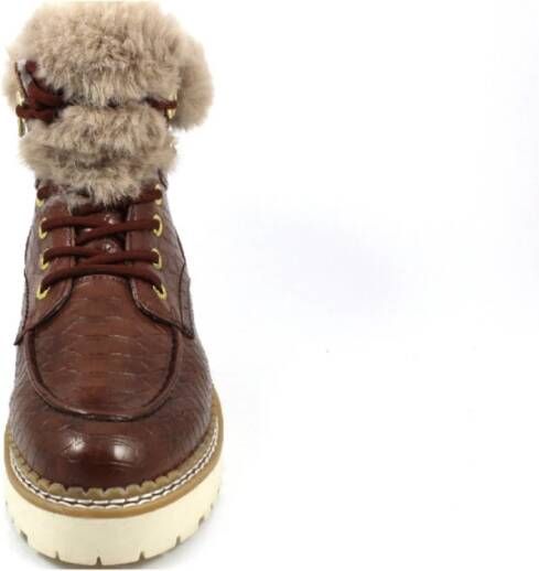tamaris Bruine Enkellaars Vrouwelijke Stijl Brown Dames