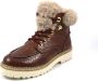 Tamaris Bruine Enkellaars Vrouwelijke Stijl Brown Dames - Thumbnail 4