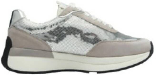 Tamaris Casual Veterschoenen voor Dames in Metaal