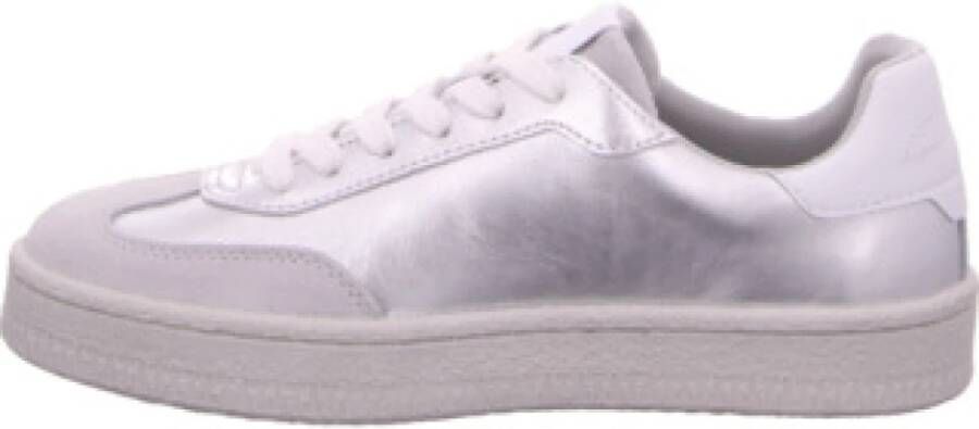 Tamaris Casual Veterschoenen voor Heren in Zilver