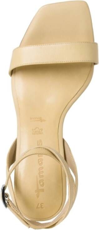 tamaris citroen elegante open sandalen Beige Dames