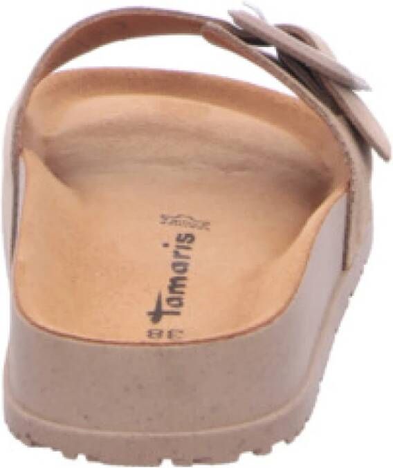 Tamaris Comfort Veterschoenen voor dames in taupe