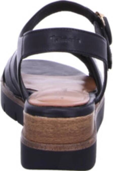 Tamaris Comfort Veterschoenen voor dames in zwart