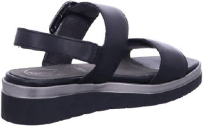 Tamaris Comfortabele damessandalen in effen kleuren