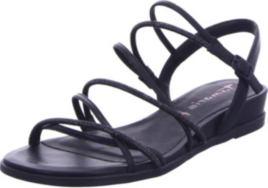 Tamaris Comfortabele damessandalen in effen kleuren