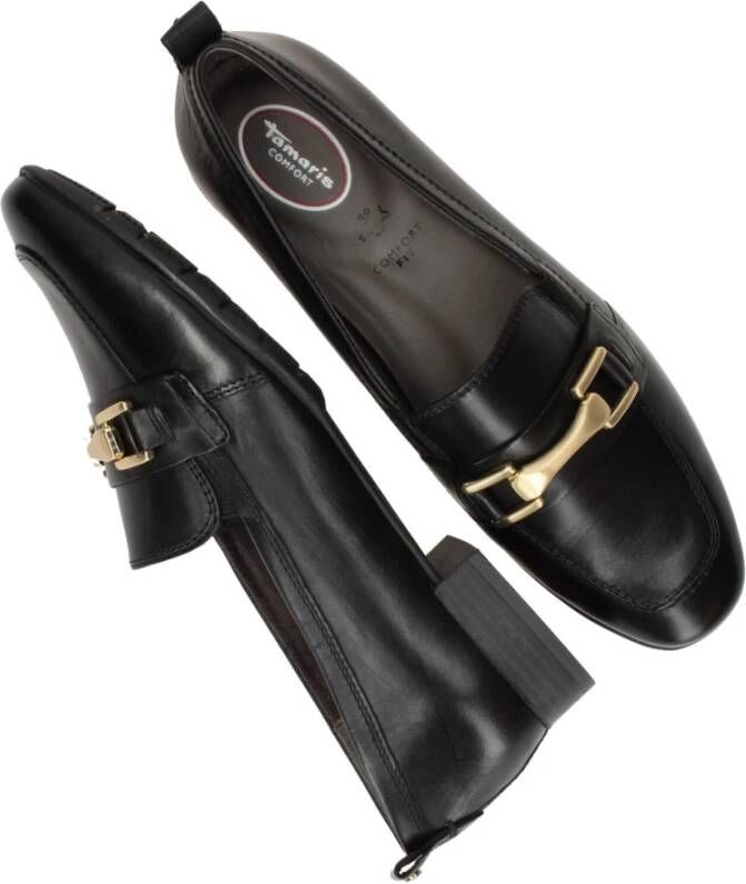tamaris Comfortabele Instapper Black Dames