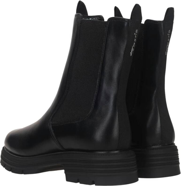 tamaris Comfortabele Vegan Chelsea Boot Black Dames
