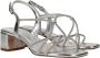 Tamaris Glitter Vegan Hoge Hak Sandalen Gray Dames - Thumbnail 9