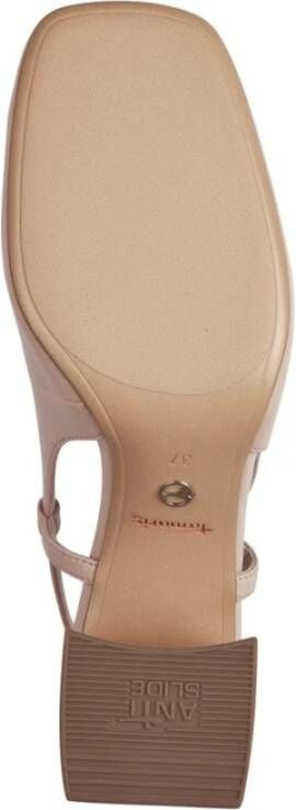 Tamaris Elegante Beige Platte Sandalen