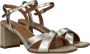 Tamaris Elegante Metallic Vegan Sandalette Yellow Dames - Thumbnail 11