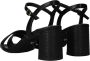 Tamaris Elegante Zwarte Platte Sandalen Black - Thumbnail 15