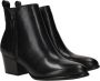 Tamaris Elegante Zwarte Dierenprint Enkellaars Black Dames - Thumbnail 12
