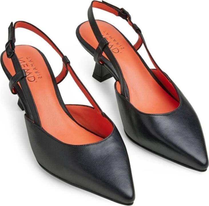 tamaris Elegante Zwarte Platte Sandalen Black Dames