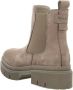 Tamaris dames chelsea boot leren laarzen enkellaars vrouwen leer M2590243 bruin - Thumbnail 5