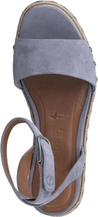 tamaris Flat Sandals Blauw Dames