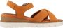 Tamaris Zomer Platte Sandalen Orange Dames - Thumbnail 15