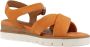 Tamaris Zomer Platte Sandalen Orange Dames - Thumbnail 16