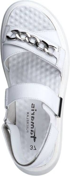 tamaris Flat Sandals Wit Dames