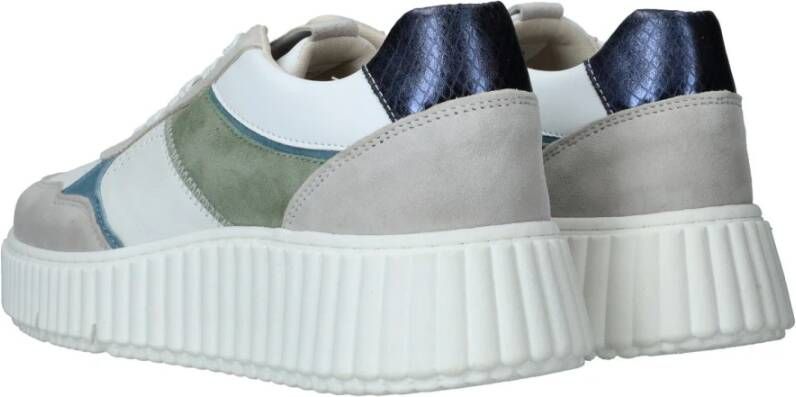 tamaris Geribbelde Platform Sneaker Multicolor Dames