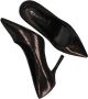 Tamaris Glimmende Zwarte Bruine Pumps met Metallic Finish Black Dames - Thumbnail 8