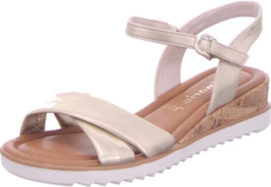 Tamaris Gouden Comfort Veterschoenen