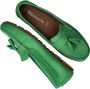 Tamaris Groene leren loafers voor dames Green Dames - Thumbnail 9