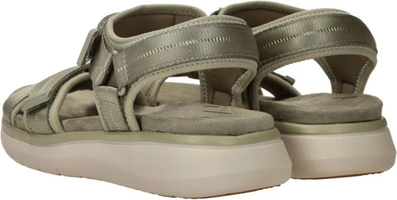 tamaris Groene Vegan Comfort Sandaal Green Dames