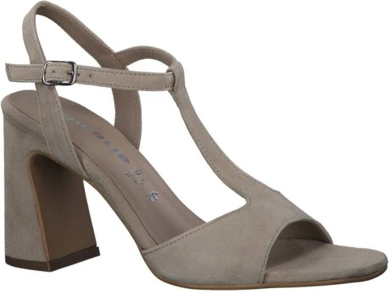 tamaris High Heel Sandals Beige Dames