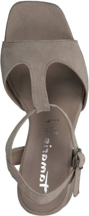 tamaris High Heel Sandals Beige Dames