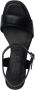 Tamaris Stijlvolle Zwarte Leren Sandalen Black Dames - Thumbnail 7